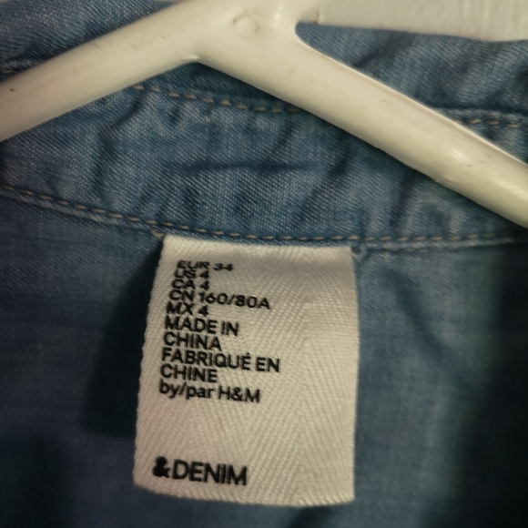 🌸 Jeans Tunic Dress 🌸 - Picture 2 of 2